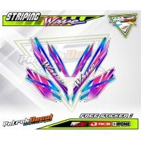 ราคา HONDA WAVE 125 VARIATION STRIPING / WAVE 125 MOTORCYCLE VARIATION STICKER LIST (46655201342)