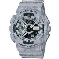 ราคา Casio G-Shock นาฬิกาข้อมือผู้ชาย สายเรซิ่น รุ่น GA-110SL-8A - สีเทา (283186916)