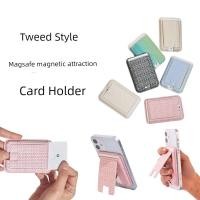 ราคา wallet magsafe magsafe wallet Small Fresh Magsafe Magnetic Card Holder Mobile Phone Holder Card Holder Business Card Holder Bus Card Apple Samsung Android (52208135907)