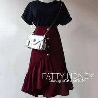 ราคา เสื้อสาวอวบ ชุดสาวอวบ เสื้อกระโปรงยืดได้ถึง 50 นิ้ว (6601222760)