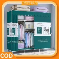 ราคา AisuLife กันฝุ่นซิปพับบ้านหอพักห้องนอนตู้เสื้อผ้าผ้าใบกันน้ำผ้าตู้เสื้อผ้า ตู้เสื้อผ้า ไม่ต้องประกอบ ตู้ผ้า (42927778574)