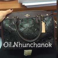 ราคา Coach หมอน 9’ หนังแก้ว แท้100% (816437735)