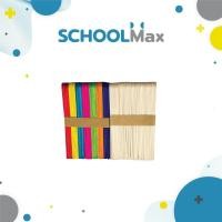 ราคา School Max ไม้ไอติม / ไม้ไอศครีม (เล็ก,ใหญ่/ขาว,สี) (50 แท่ง) 1 แพ็ค (53302575246)