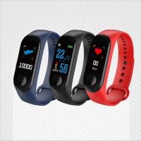 ราคา นาฬิกาออกกำลังกายวัดชีพจรเพื่อสุขภาพ SMART WATCH รุ่น M3 (2107069069)