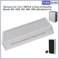 ราคา บลูแอร์ Blueair รุ่น 403 450E 405 480i 490i เครื่องฟอกอากาศ Pm2.5 กรองกลิ่น ควัน สารก่อภูมิแพ้ (27870773649)
