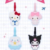 ราคา ป้ายห้อยกระเป๋าเดินทาง Sanrio Kitty Melody ออกแบบการ์ตูนสีดำ สำหรับแท็กฝากที่สนามบิน (41625014972)