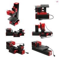 ราคา มินิ DIY 6 in 1 Multi-functional Motorized Transformer เครื่องอเนกประสงค์จิ๊กซอว์เครื่องบดเจาะเครื่องกลึงโลหะพลาสติกเครื่องกลึงไม้เจาะขัดเปลี่ยนเครื่องกัดเพื่อ (41600922967)