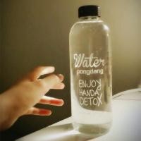 ราคา HANA DETOX ขวดพลาสติก 1 ลิตร พร้อมถุงผ้า (43608833189)