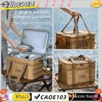ราคา CAOE กระเป๋าเก็บความร้อนแคมป์ปิ้ง, กระเป๋าปิคนิคพับได้ 36 ลิตร, กระเป๋าฉนวนด้านในกันน้ําสําหรับร้อนเย็นที่ทนทานกลางแจ้ง (43529879759)