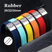ราคา สายนาฬิกายางนุ่ม Quick Release สร้อยข้อมือสําหรับ Patek Philippe PP 20 มม.22 มม.24 มม.สายนาฬิกาซิลิโคนกันน้ําผู้หญิงผู้ชายกีฬานาฬิกาพับหัวเข็มขัดสายรัดข้อมือ (25146656844)