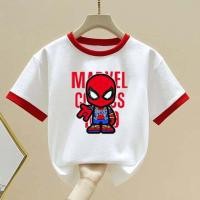 ราคา เด็กชายผ้าฝ้ายแท้แขนสั้นเสื้อผ้าฤดูร้อนเสื้อสไปเดอร์แมนเสื้อยืดเสื้อผ้าสไปเดอร์แมนเสื้อผ้าเด็กท็อปส์เด็กชาย (28087826484)
