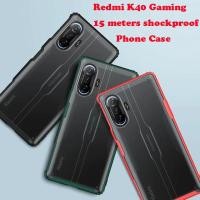 ราคา ปลอกสําหรับ Xiaomi Redmi K40 Gaming edition Redmi K40 Pro + กันกระแทก Frosted Armor โปร่งใส Hard เคสโทรศัพท์ฝาครอบ (43116353212)