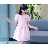 ราคา 250 : เสื้อผ้าเด็ก พร้อมส่ง - เดรส เด็กผู้หญิง สีชมพู ( แฟชั่นสไตล์เกาหลี ญี่ปุ่น เด็กเล็ก เด็กโต ) (6247117123)