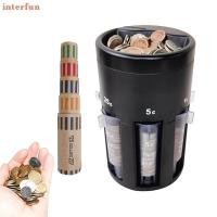 ราคา [Interfun] เครื่องคัดแยกเหรียญอัตโนมัติ PVC 5-in-1 พร้อมที่ห่อเหรียญ - Qui & เครื่องนับเหรียญที่แม่นยํา, โถธนาคารเปลี่ยนแบบพกพา [ใหม่] (45156220507)