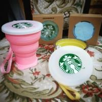 ราคา ของแท้ สตาร์บัค แก้วซิลิโคนพับได้ Starbucks Bearista Foldable Cup (3154833547)