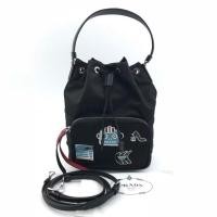ราคา New! Prada Tessuto Saffiano Bucket Bag (5906314053)