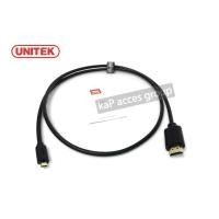 ราคา สายต่อกล้อง Micro HDMI to HDMI ( หัวเล็ก ไป หัวใหญ่ ) สตรีม unitek แท้ Full HD (21244776099)