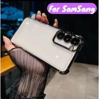 ราคา เคสกันกระแทกขอบสี For Samsung S25FE เคสกันรอยเลนส์กล้อง กันกระแทก ซิลิโคน ขอบนิ่มหลังใส ดีไซน์ใหม่ ส่งจากไทย (43472511363)