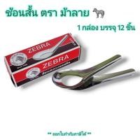 ราคา Small Evting ช้อน ช้อนสั้น ช้อนคาว ตรา หัวม้าลาย (1483956265)