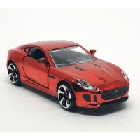 ราคา รถเหล็กมาจอเร็ต Majorette Jaguar F Type - Chrome Series สีโครเมี่ยมแดง ขนาด 1/64 ยาว 8 cm มือสอง #001 (22341705638)