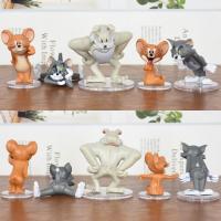 ราคา การ์ตูนโมเดลฟิกเกอร์ Tom&Jerry | เซ็ท 5 ตัว Figure model tom and jerry (7035723932)