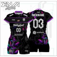 ราคา BAD LIKAR เด็กผู้หญิงวอลเลย์บอลเสื้อที่กําหนดเองเต็มรูปแบบพิมพ์สาววอลเลย์บอลชุดผู้หญิงตัดวอลเลย์บอลเสื้อ (47703343367)