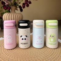 ราคา ขวดน้ำ กระบอกน้ำมีลายน่ารักขนาด220ML. กระบอกน้ำมีหลอด ขวดสแตนเลส เก็บความเย็น สุญญากาศ (28688270037)