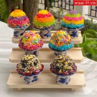 ราคา ชุดไหว้พระพิฆเนศ เทพฮินดู ข้าวมงคล 9 สี ธัญพืชมงคล 9 อย่าง (23556779147)