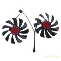 ราคา FUN 2 ชิ้น 95 มิลลิเมตร FDC10U12S9-C CF1010U12S Cooler พัดลมเปลี่ยนสําหรับ XFX Radeon RX580 RX590 (26794287087)