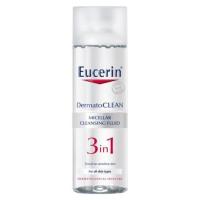 ราคา Eucerin Dermato Clean Micellar Cleansing Fluid 200 ml. ของแท้ 100% (5939109835)
