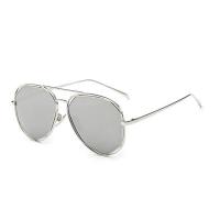 ราคา แว่นตา GAMT Aviator Sunglasses Polarized - Silver กรอบเงิน เลนส์ปรอท Polarize สีเงิน​ ของแท้ (1314299185)