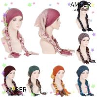 ราคา Amber หมวกผ้าโพกหัว ผ้าคลุมศีรษะ นุ่ม หลากสี เครื่องประดับผม ฮิญาบ มุสลิม (24911976437)