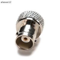 ราคา [alasuo12] BNC Female Jack To SMA Male Plug Coax Straight Connector Adapter Nickel Boutique (47455151421)