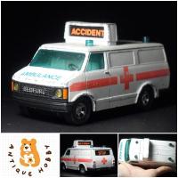 ราคา โมเดลรถเก่าของเล่นเก่า 1/43 รถสะสมโบราณยุค60s-80s มือสอง:LESNEY MATCHBOX BEDFORD VAN AMBULANCE (25315015087)