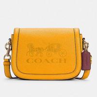 ราคา Coach SADDLE BAG WITH HORSE AND CARRIAGE (COACH C4058) (20383337259)