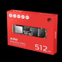 ราคา XPG SX8200 Pro SSD Memory (เอสเอสดี) ความจุ 256/512GB PCIe Gen3x4 M.2 2280 R3500/W3000MB/s (23943603024)