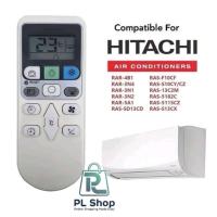 ราคา พร้อมส่ง รีโมทแอร์ Hitachi RL-2401 รีโมทเดิมหน้าตาแบบนี้ ปุ่มตรงใช้งานได้ ใช้งานง่าย ใส่ถ่านใช้งานได้เลย (53056737052)
