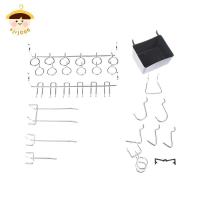 ราคา 〔8C05〕 81 ชิ้น Pegboard Hooks Assortment พร้อม Pegboard Bins Peg Los เครื่องมือ Organizers 8C〕 (26794414062)
