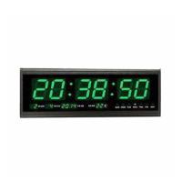 ราคา Hobar นาฬิกาดิจิตอล LED Number Clock รุ่น HB4819SM ขนาด 48X19X5cm(ตัวเลขสีเขียว) (8626151105)