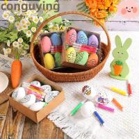 ราคา การก่อสร้าง 6ชิ้นอีสเตอร์ ทําเอง ไข่มือวาด, ทําเอง ระบายสีหัตถกรรมไข่อีสเตอร์,สร้างสรรค์ด้วยปากกาสีมัลติฟังก์ชั่การ์ตูนโฟมไข่อีสเตอร์ฉากตกแต (44707373176)