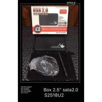 ราคา ส่งจากไทย USB 2.0 HDD CASE BOX 2.5" HD เคส Max 3TB พร้อมส่ง (21925284490)