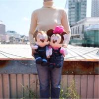 ราคา ตุ๊กตา Baby Mickey Mouse มิกกี้เม้าส์ & Minnie มินนี่ ชุดยีนส์ 12นิ้ว (387245666)