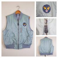 ราคา US AIR FORCE Type MA-1 Flying Bomber Vest Color: Grey (42329333981)