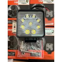 ราคา ไฟสปอร์ตไลท์ สปอตไลท์เหลี่ยม LED 9 เม็ด ขนาด 4 นิ้ว 9V-48V 27W ยี่ห้อ WATZ (29000215) (26993493522)