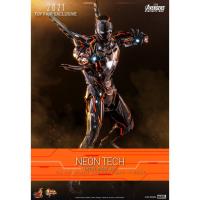 ราคา ️พร้อมส่ง ฟิกเกอร์ โมเดล ของสะสมHot Toys MMS597D39 1/6 Avengers: Infinity War - Neon Tech Iron Man 4.0 [Toy Fair Exclus (17316495544)