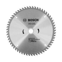 ราคา ใบเลื่อยวงเดือนตัดไม้ (60 ฟัน) BOSCH รุ่น 60FEco ขนาด 9 นิ้ว สีเงิน (48454984292)