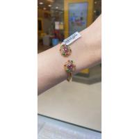 ราคา กำไลมณีรัศมีคู่#เงินแท้ถมทอง#พลอยแท้ (52608629687)