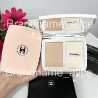 ราคา แท้ Chanel le blanc brightening compact foundation 12g แป้งผสมรองพื้น (21875303464)