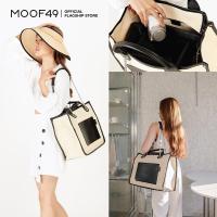 ราคา MOOF49 CALICO TRAVEL BAG + CALICO TRAVEL CASE กระเป๋าผ้า Recycled Cotton (5806834454)