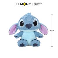 ราคา LEMONY ตุ๊กตาสติทช์ ซีรีส์ Fluffy ขนาด 30 ซม. Disney Lilo & Stitch Collection (49653597196)